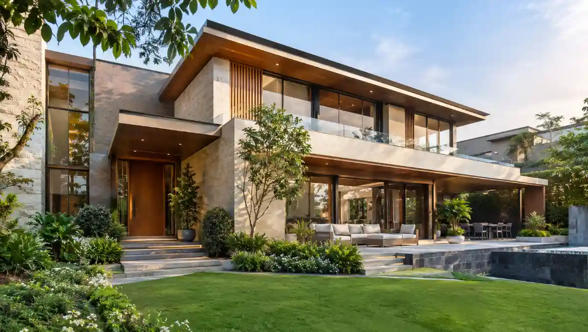 Modern renovated luxury home showcasing design upgrades that can add value to a property