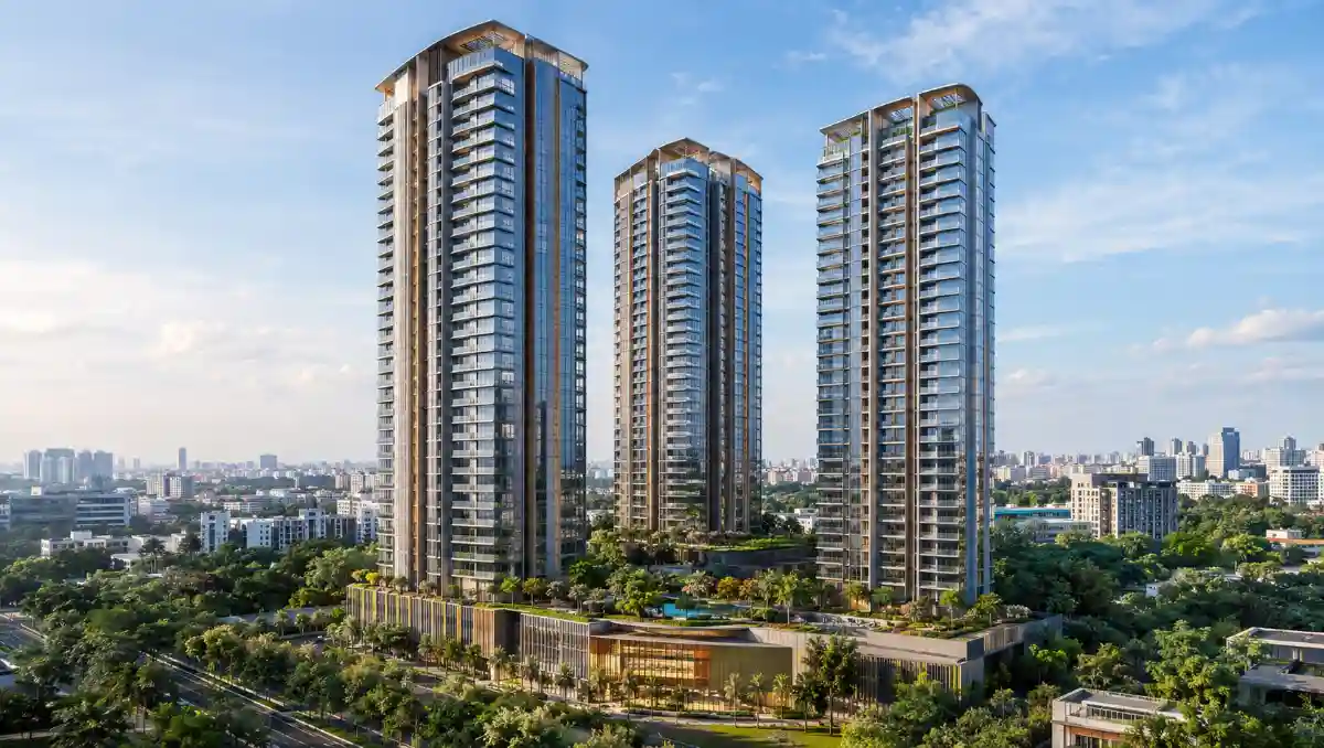 Prestige Kingfisher Towers Bangalore modern residential architecture
