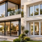 Aluminium vs uPVC windows compared in a contemporary home